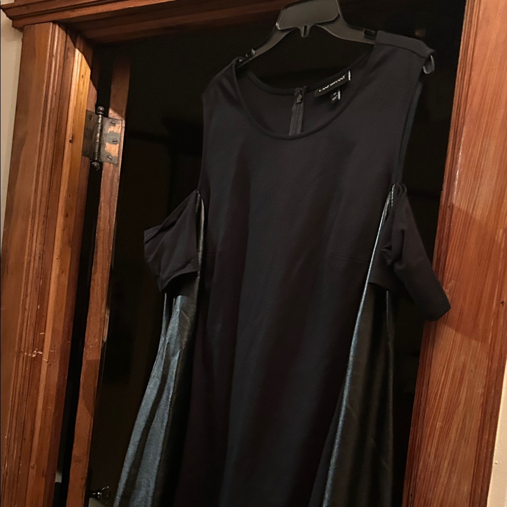 Lane Bryant Black Long Sleeve Dress